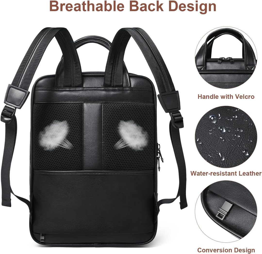 Shrrie Mochila para laptop para hombres y mujeres, mochila de traba...