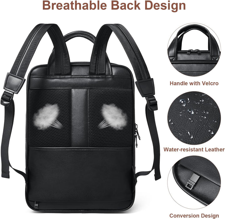Shrrie Mochila para laptop para hombres y mujeres, mochila de traba...