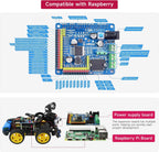 Kit de robot AI para Raspberry Pi 5 con soporte OpenCV Python DIY