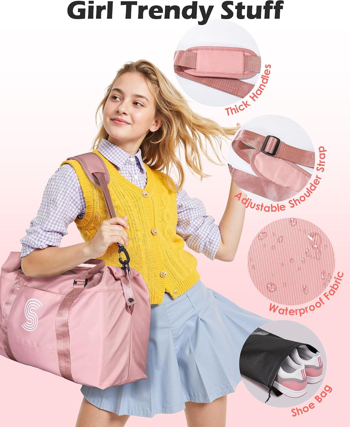 Ideas de regalo para niñas adolescentes, bolsa de noche para niñas