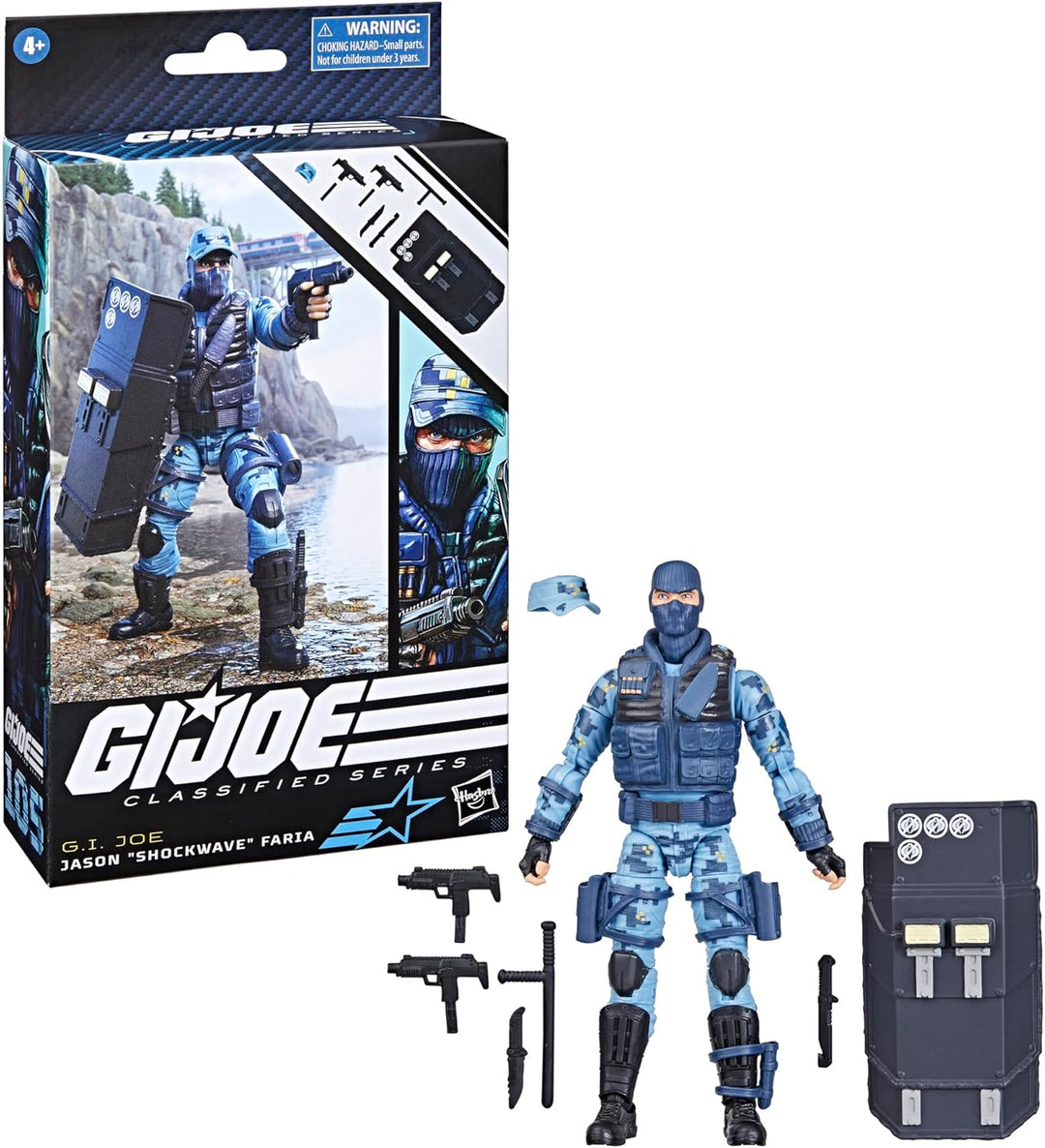GI Joe Classified Series Jason Shockwave Faria figura de