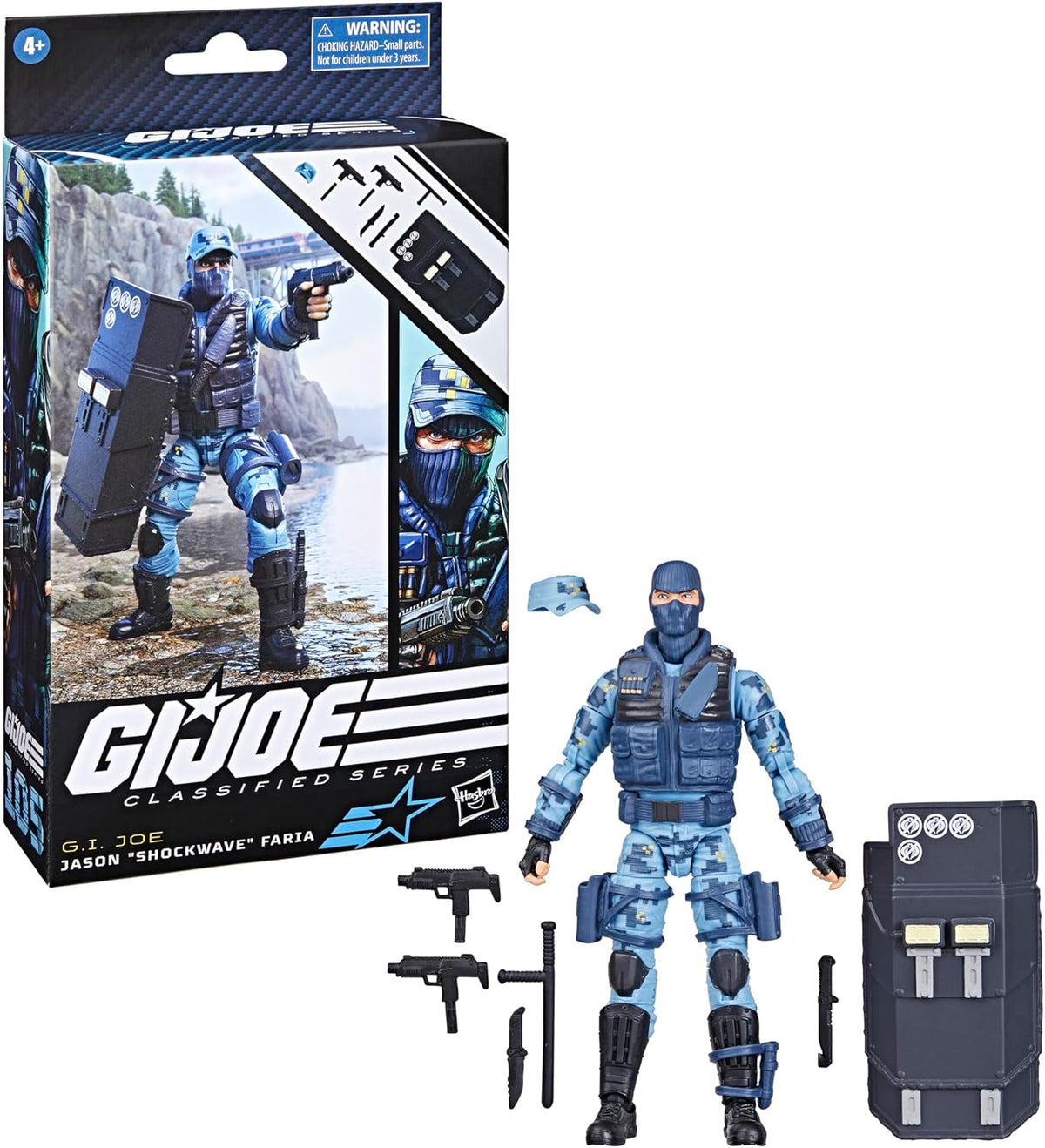 GI Joe Classified Series Jason Shockwave Faria figura de