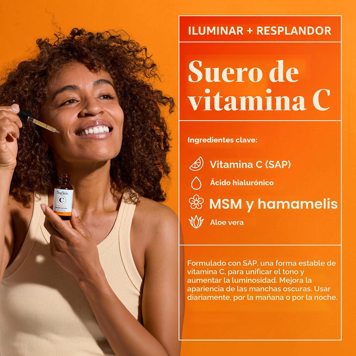 TruSkin Naturals Suero facial Duo - Suero de retinol para la cara y...