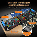 Tabla de Flexiones, Tabla de Flexiones Plegable para Hombre, Barra de Flexiones Portátil 30 en 1