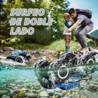 Anfibio RC Monster Truck con bloques, control de gestos