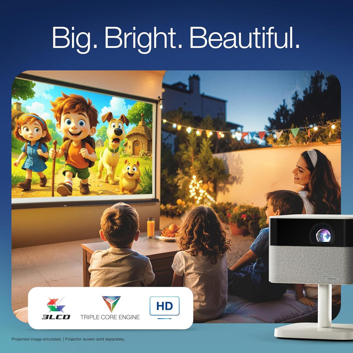 Epson Lifestudio Flex - Proyector de estilo de vida portátil Full H...