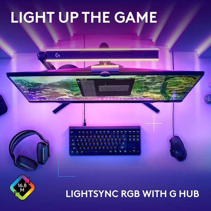 Logitech G515 TKL, teclado gaming con cable de perfil bajo, totalme...