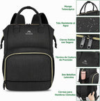 MATEIN Mochila de almuerzo para mujer, mochila térmica aislada, 15,6 pulgadas