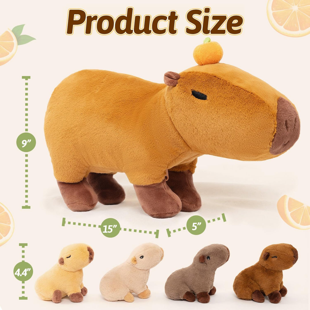 OUOZZZ - Juguete de peluche Carpincho, 5 en 1, animal de peluche gr...