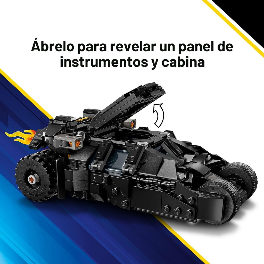 LEGO DC Batman Tumbler vs. Dos Caras y El Guasón Set de Construcción de Juguetes - Vehículo de Superhéroe Batmóvil de El Caballero de la Noche para Niños, Niños y Niñas, Edades 8+ - Idea de Regalo