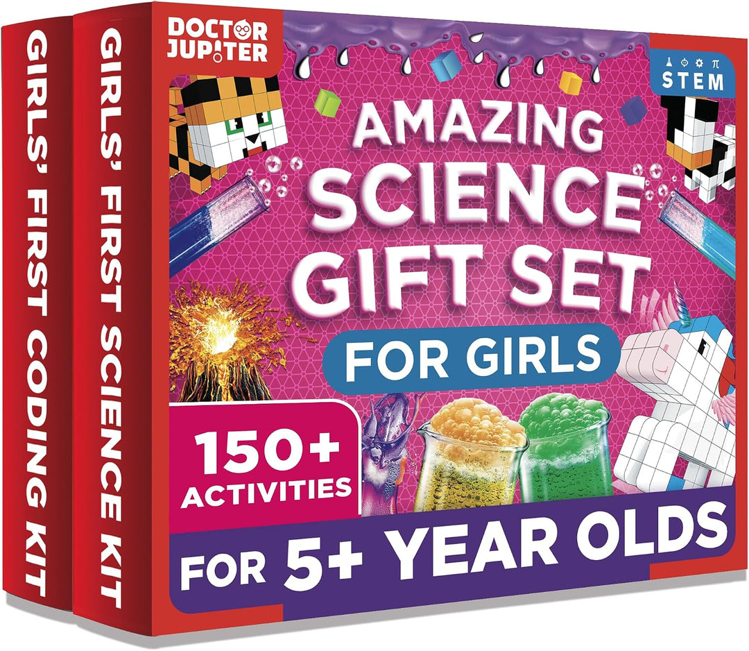 Doctor Júpiter - Kit de ciencia preescolar para niñas de 3 a 5 años...