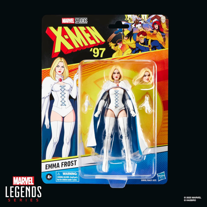 Marvel Legends Series Emma Frost, X-Men '97 Figura de acción co...