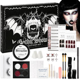Kit de maquillaje gótico \u2013 Juego completo de maquillaje gótico...