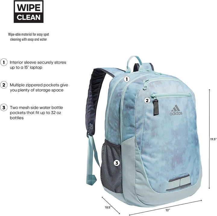 adidas Foundation - Mochila para portátil, funda para libros, bolsa...