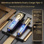 Cortadora de pelo profesional para hombres, recortadora de barba con corte de pelo sin huecos para hombres/mujeres, maquinilla de afeitar eléctrica de precisión en T, afeitadora de barba, bigote, kit