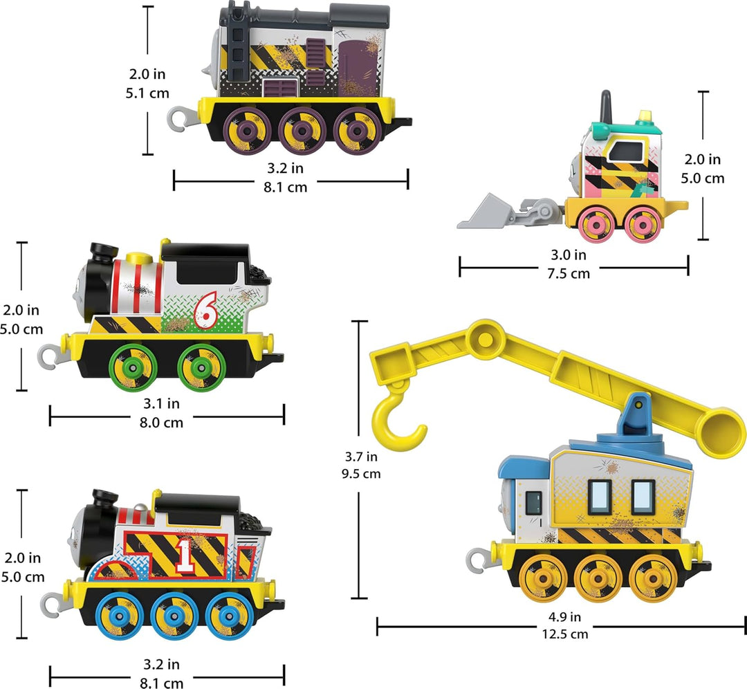 Thomas Friends Juego de vehículos fundidos a presión 5
