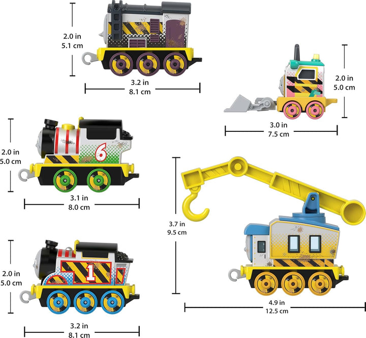 Thomas Friends Juego de vehículos fundidos a presión 5
