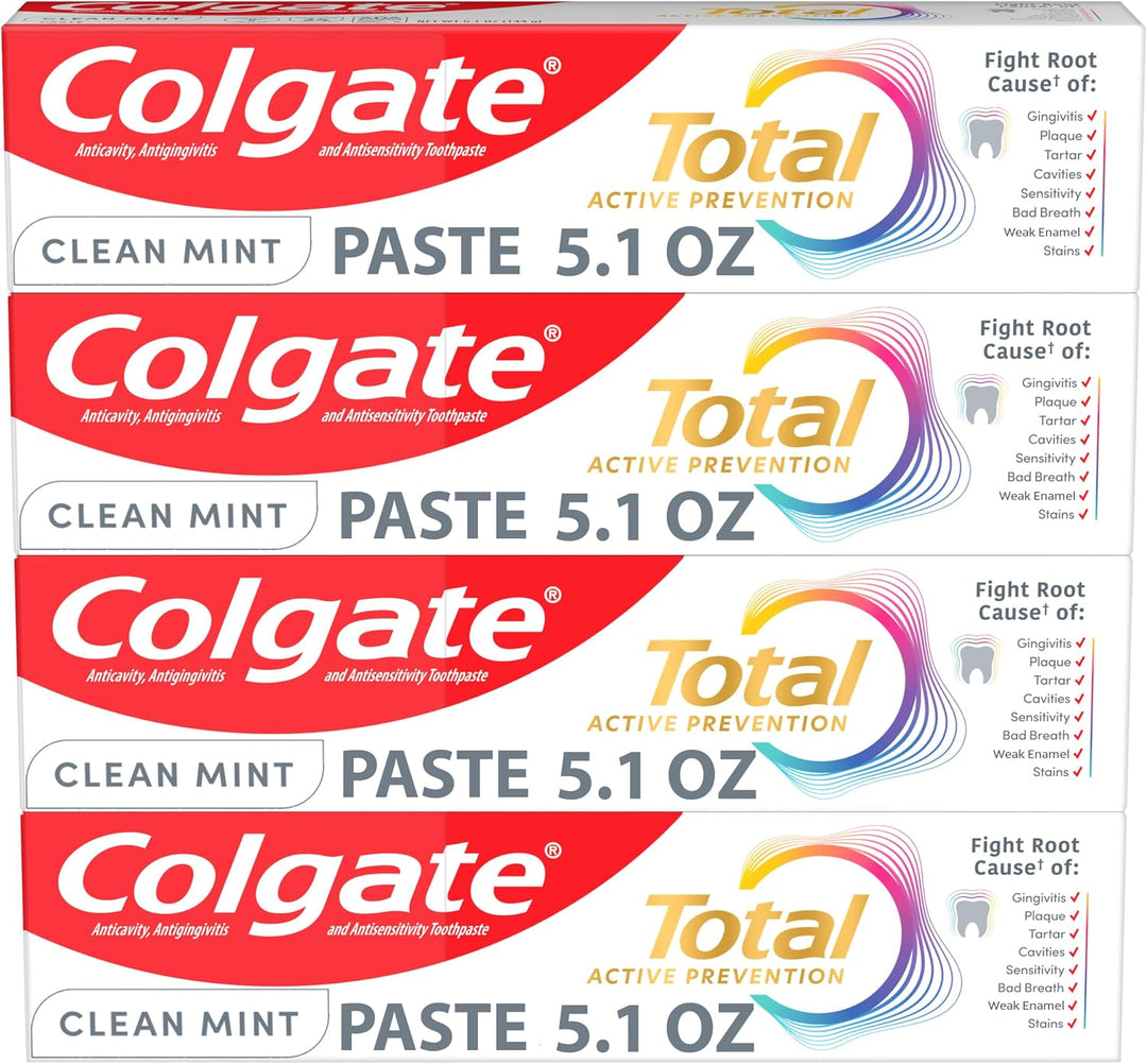Colgate Total Active Prevention Clean Mint pasta dental, pasta dent...