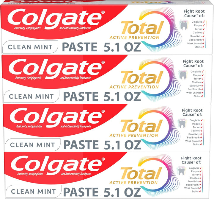 Colgate Total Active Prevention Clean Mint pasta dental, pasta dent...