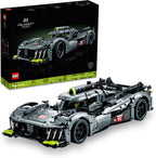 LEGO Technic Peugeot 9X8 24H Le Mans Hybrid Hypercar 42156 - Kit de construcción de auto de carreras coleccionable para adultos y adolescentes, modelo de auto de carreras a escala 1:10, regalo para