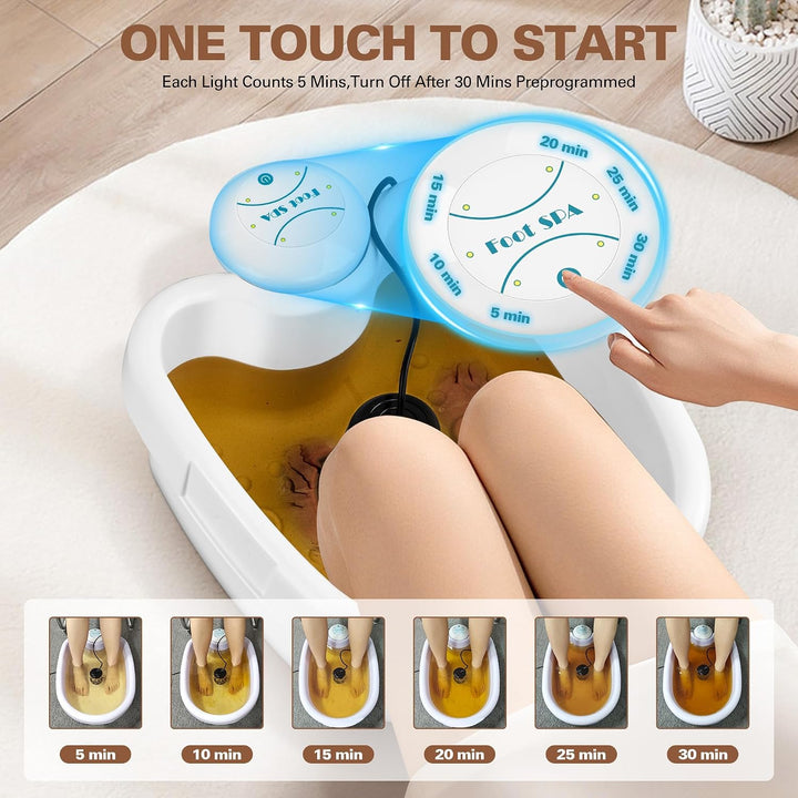 Idudbid Máquina de desintoxicación iónica para baño de pies, adecua...