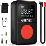 GREPRO Inflador de neumáticos, compresor de aire portátil, bomba de...