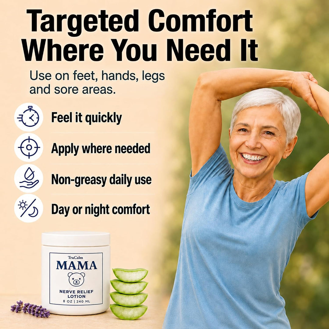 Mama Lotion \u2013 Crema para aliviar los nervios de neuropatía con...