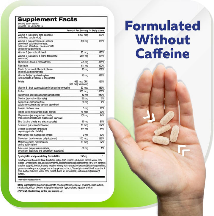 Focus Factor Adultos de Fuerza Extra, 120 unidades - Suplemento cer...