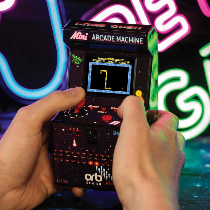 Juegos retro (versión US) de bolsillo ThumbsUp, mando de juego arcade