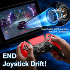 KentroGrip Alternativa para controlador Luna para Fire TV Stick, gamepad inalámbrico Turbo con joysticks ALPS sin deriva para juegos en la nube, alimentación recargable de 1200 mAh, 2 botones traseros