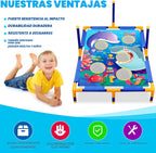 Juego de lanzamiento de bolsas de frijoles de animales, juego de lanzamiento al aire libre, suministros de fiesta familiar para niños, regalo para cumpleaños o Navidad para niños pequeños de 3, 4, 5