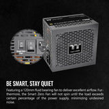 Thermaltake GF1 (2024) Fuente de alimentación ATX totalmente modula...