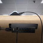 StarTech.com Hub USB C de 7 puertos - USB tipo C a 2x USB-C/5x USB-A - USB
