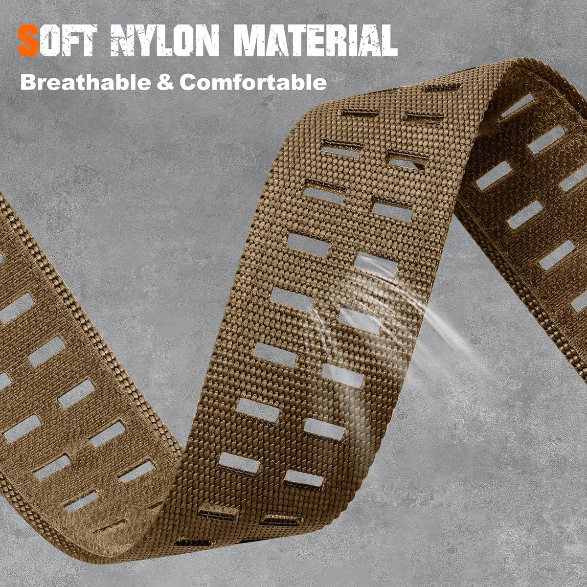 Bandletic Correa táctica ancha de nailon compatible con Apple Watch