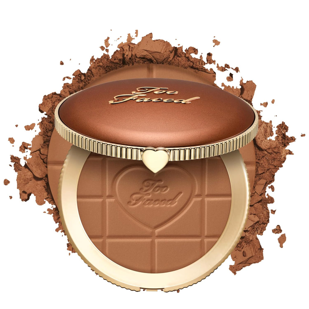 Too Faced Chocolate Soleil Matte Blurring, Embalaje actualizado, 02 Chocolate con leche (Feria)