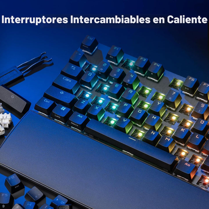Teclado mecánico para juegos ASUS ROG Strix Scope II X con cable US...