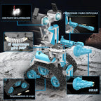 Robot STEM para niños de 8 a 14 años, juguetes robot programables con control remoto 5 en 1 y APP - Kit educativo de ciencias de construcción DIY de 720 piezas, regalo de cumpleaños de