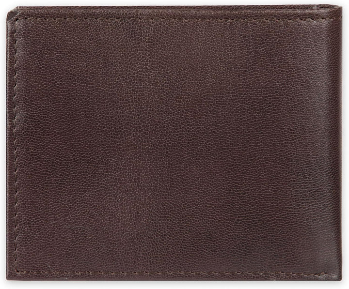 Dockers Mens piel Capacidad extra Slimfold Bifold Wallet