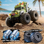 3-en-1 Amphibious Remote Control Car, RC Boat, Water Gun