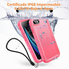 Cozycase Funda impermeable para iPhone SE 3rd 2022/SE 2nd 2020/iPhone 7/8