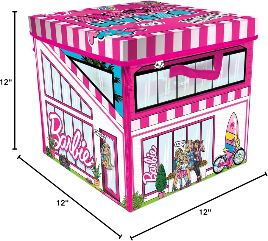 Caja ZipBin con cierres para guardar hasta 40 Barbies; se puede uti...