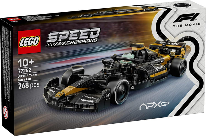 LEGO Speed Champions APXGP Team Race Car de F1 The Movie - Juguete...
