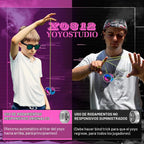 YOYOSTUDIO X0312 Trick Yoyo Professional metal Yoyo para Kids 8-12/Beginners