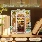 CUTEBEE Book Nook Kit - DIY Miniature House Dollhouse Kit para Adults