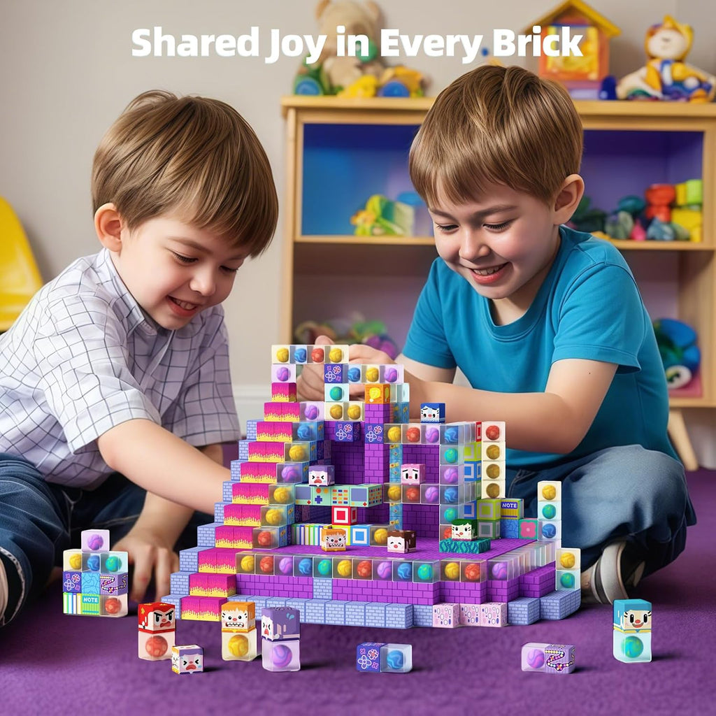 GobiDex - Bloques de construcción magnéticos para niños
