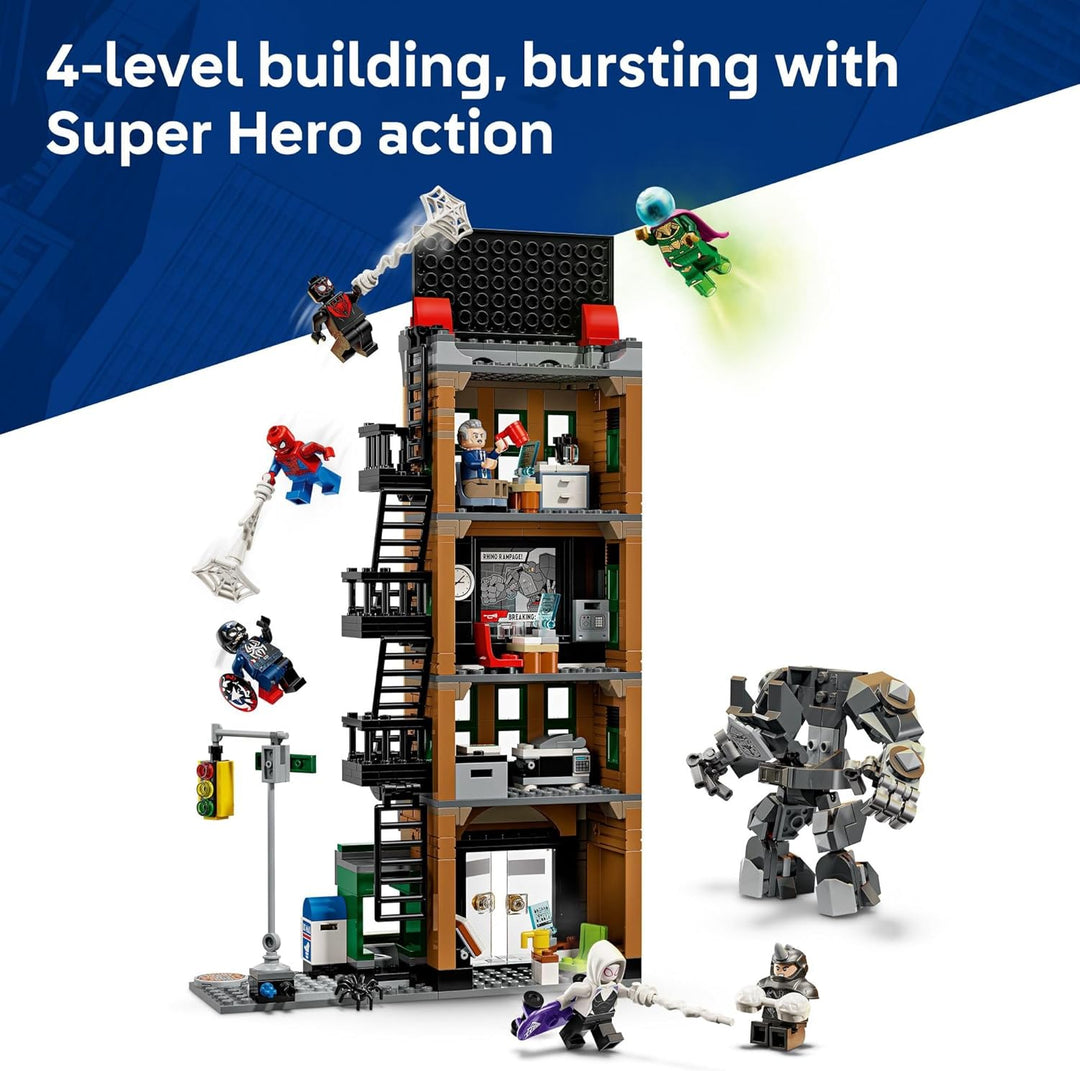 LEGO Marvel Spider-Man vs Mysterio The Daily Bugle