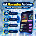 Mirana Moonwalker | Robot inteligente interactivo para caminar y hablar | Juguete controlado por aplicación y control remoto para niños | USB recargable tipo C | Altavoz Bluetooth integrado | Regalo para niños y niñas mayores de 3 años