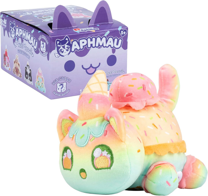 Aphmau MeeMeow Mystery Plush de 6 pulgadas Helado canal