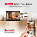 Frameo - Marco de fotos digital de 10.1 pulgadas, WiFi, marco de fotos electrónico inteligente, 32 GB