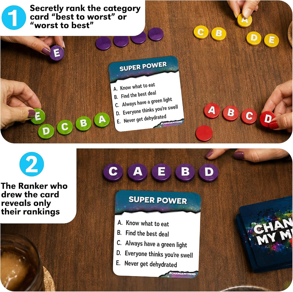 Change My Mind - Debate escandaloso y rango juego de fiesta para adultos